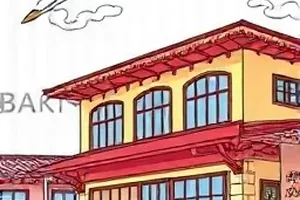 幽蓝档案室漫画封面，蓝光下的密集档案柜